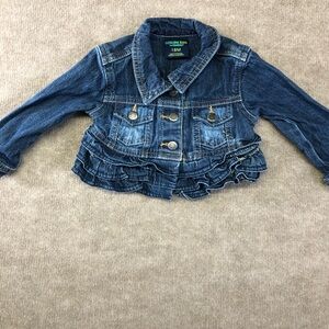 OshKosh Jean jacket this is a size 18 months